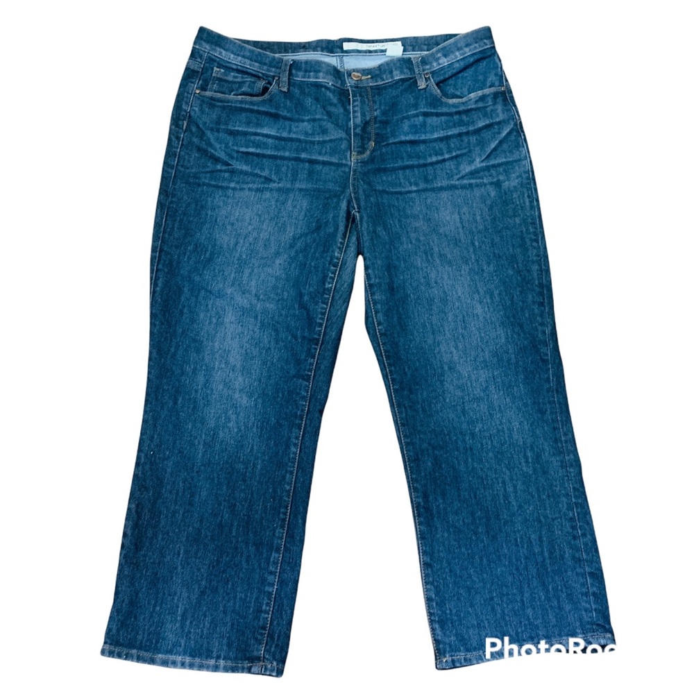 DKNY Dark Wash Denim Jeans Size 16W